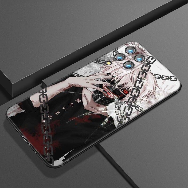 Tokyo Ghoul Anime Kaneki Ken Telefon Fall Für Samsung A21 A30 A50 A52 S A13 A22 A32 4G A23 a33 A53 A73 5G A12 A31 A51 A70 A71 A72