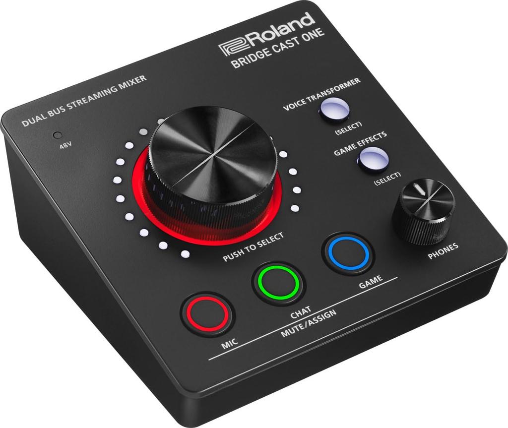 Roland BRIDGE CAST ONE Gaming Cast DAC/Amp/Audio Interface/Streaming/Gaming Mixer/Mac/Windows/PS5/Voice Changer/Bridge One/BRC-ONE