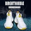 Extra Large Size Men's Shoes Spring and Autumn 2025 New Mesh Sports Shoes Fashion Casual Shoes Thick Sole Inner Height Increase Dad Shoes