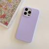 Luxury Frosted Soft Matte Silicone Solid Candy Case for iPhone 11 12 13 Mini 14 15 16 17 Pro Max X XS Max Shockproof Cover
