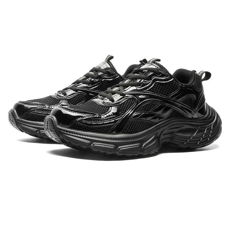 

Men s shoes summer 2025 new mesh breathable sports casual shoes non-slip and wear-resistant couples trendy shoes dad shoes women 44