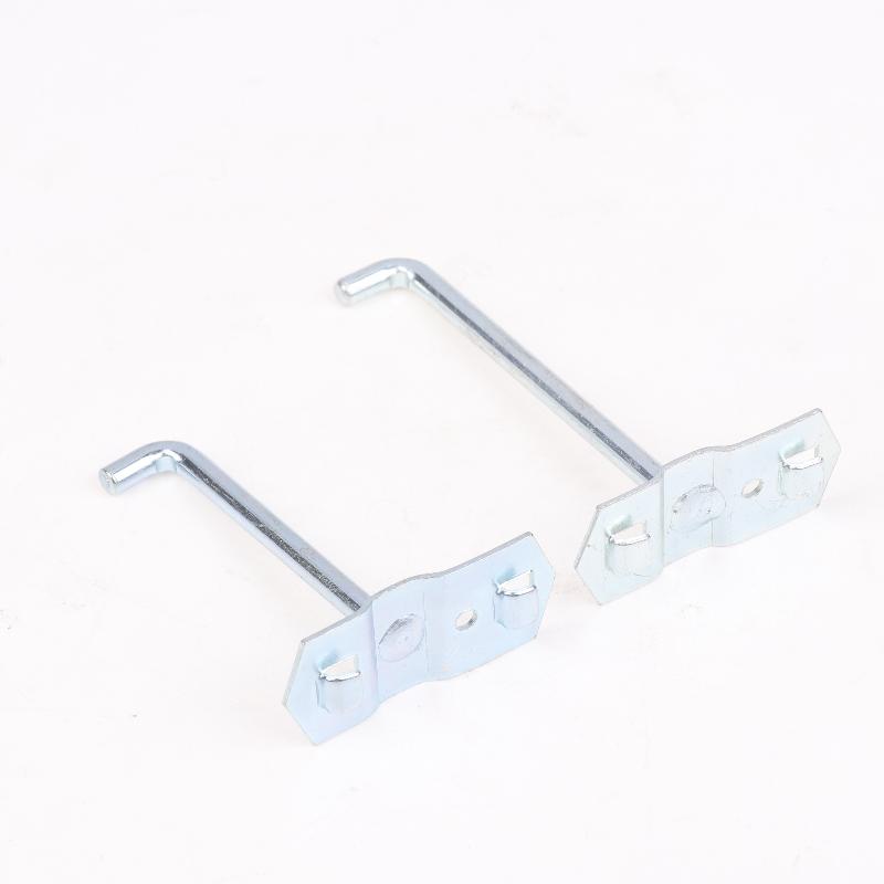 5Pcs Square Hole Board Hook Pegboard Hooks Shelf Metal Hook Garage Pegboard Hanger Wall Mount Storage Rack
