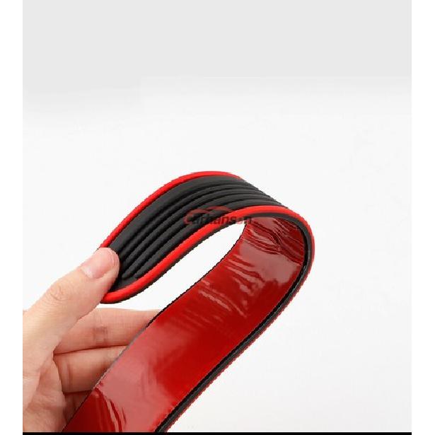 Auto Accessories Rubber Car Door Scuff Sill Cover Panel Step Protector Guards