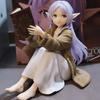 Frieren Beyond Journey's End Frieren Anime Figure Desktop Cute  no night-suit Frieren Action Figure  Figurine Model Doll Toy