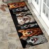 1Pcs Anti Fatigue Kitchen Rugs, 1Pc Cute D Print Waterproof Non-Slip Thick Cushioned Kitchen Mat Heavy Duty Comfort Standing Mat