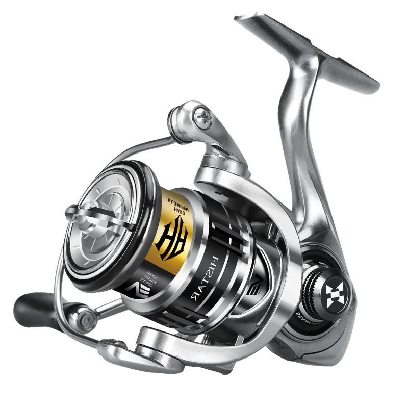 Spinning Reel 6+1 Stainless Steel Ball Bearing Fishing Reels Spinning 5kg Smooth Waterproof Fishing Reel for New Player 1500 Series
