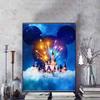 Disney Diamond Painting Castle Mickey Mouse Starry Sky Fireworks Art Painting Cute DIY Rhinestone Mosaic Cross Stitch Kit, Embroidery Gift, Home Decor