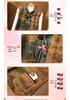 Women's Chinese Style Leather & Fur Vest for Moms & Middle-Aged