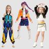 Cadılar Bayramı Kostümü Kız Anime Film Cosplay Rol Oyunu Seti Cadılar Bayramı Sahne Performansı Koreli Kız Grubu Moda Kostümü