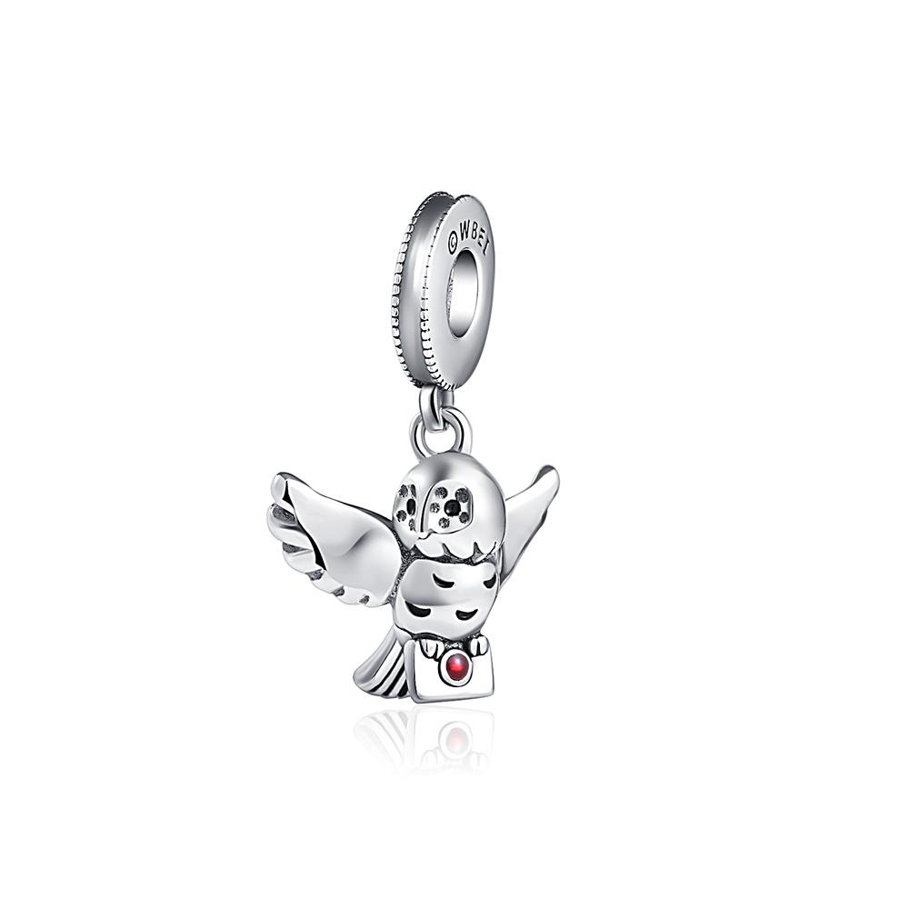  925 Silver Charms Beads For Harry Potter Bracelets Women DIY Jewelry Gifts 3mm Pendant