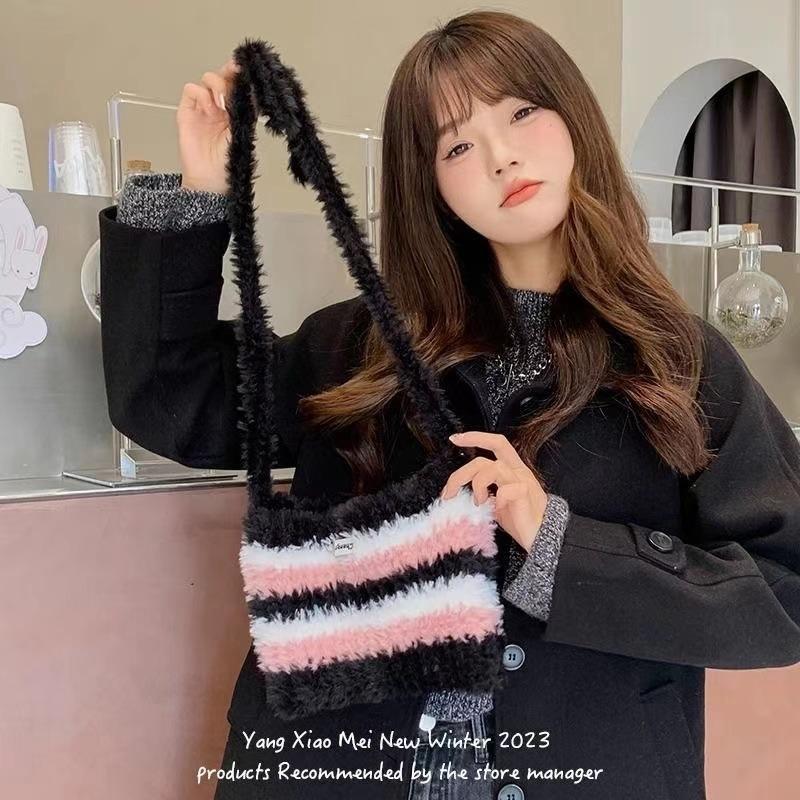 Cute cat ear warm hat autumn and winter new plush hat autumn and winter women's ear protection hat thickened to show the face small cold hat