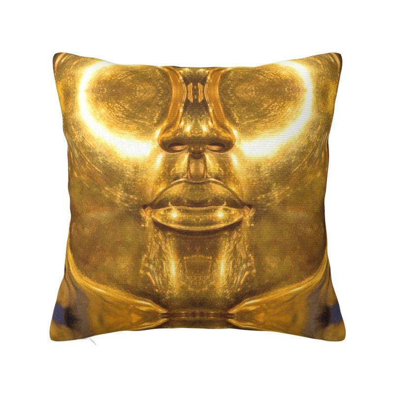 Nordic Egyptian Cats And Ankh Cross Cushion Cover for Sofa Velvet Ancient Egypt Throw Pillow Case for Living Room