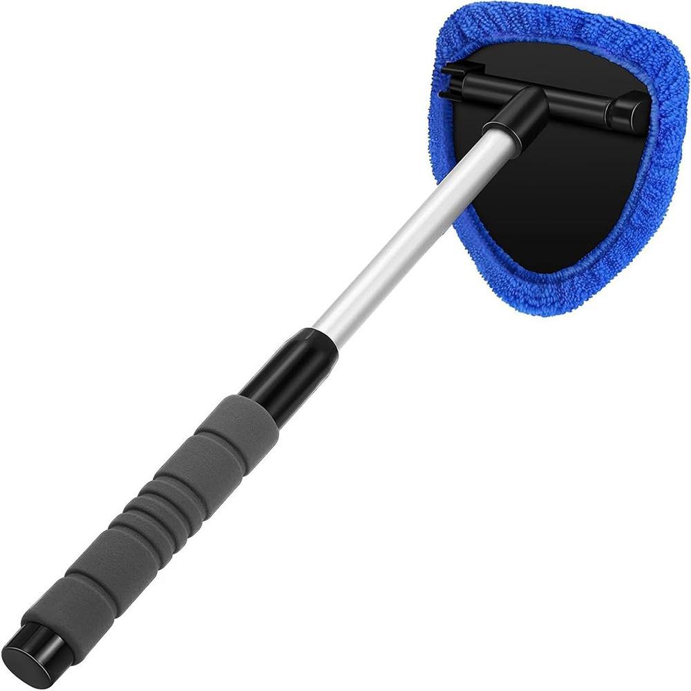 Teleskopická rukojeť Nástroj na čištění čelního skla Opakovaně použitelné podložky Rozšiřitelná rukojeť Čistič autoskel Omyvatelný mikrovláknový čistič oken