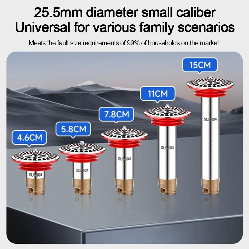 Insect Proof Removable Seal Stopper Easy Install Basin Drain Filter  Water Drain Supplies