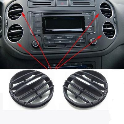 For Volkswagen Tiguan 2010-2017 Cars Interior Air Conditioning Vents Grille Air Circulation Vent Cover Shutt Dashboard Folding