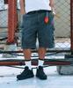 Mideueobdeiteu Multi-Pocket Technical Cargo Shorts Dg