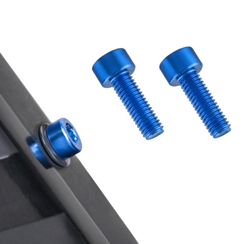 4pcs Road Bike Water Bottles Cage Bolt Bike Water Holder Fixed Screw Air Pumps Brackets Bolt Accessories