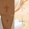 Ins Wind Cross Necklace, Personalized Niche High-end Sense Diamond-encrusted Jewelry Sweater Chain Women