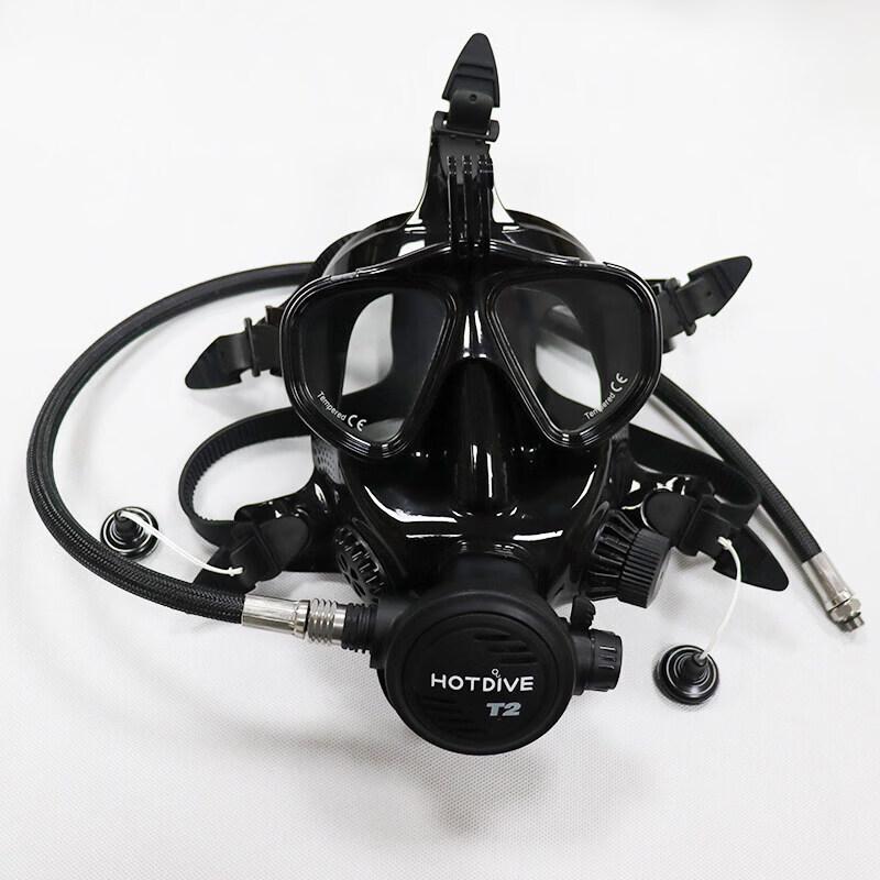 HOTDIVE Full Face Diving Mask with Integrated Regulator