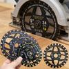 4/5/5.5inch Efficient Energy Saving Lithium Electric Saw Blades for Woodworking Electric Circular Saw Cutting Alloy Gear Blade