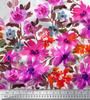 oneOone Cotton Flex Fabric Leaves & Flower Panel Decor Fabric Printed BTY 40 Inch