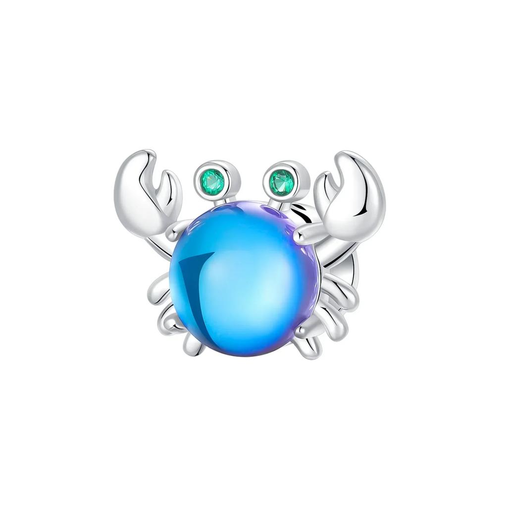 925 Silver Ocean Marine Life Charms Octopus Turtle Fish Whale Mermaid Seahorse Beads DIY Jewelry Making Supplies for Necklace Bracelet