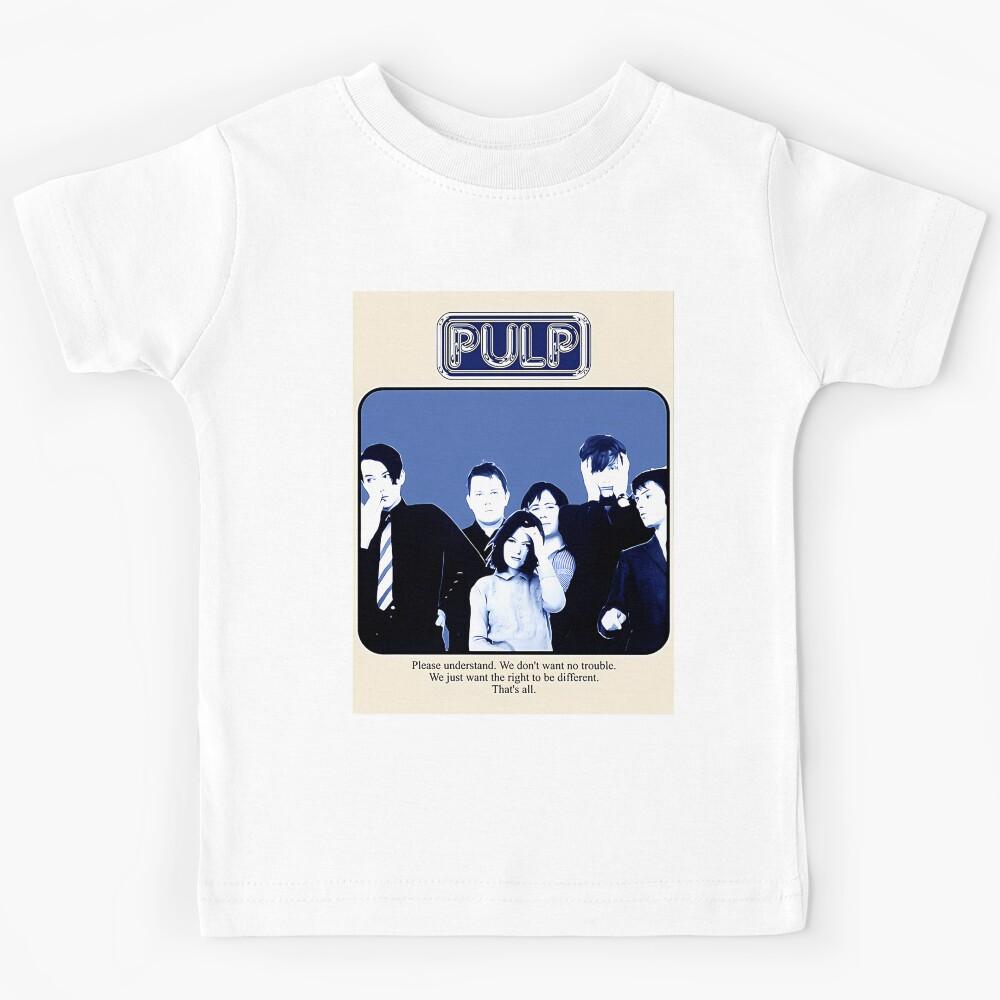 Music Britpop Band Vintage 90s Kids T-Shirt 170