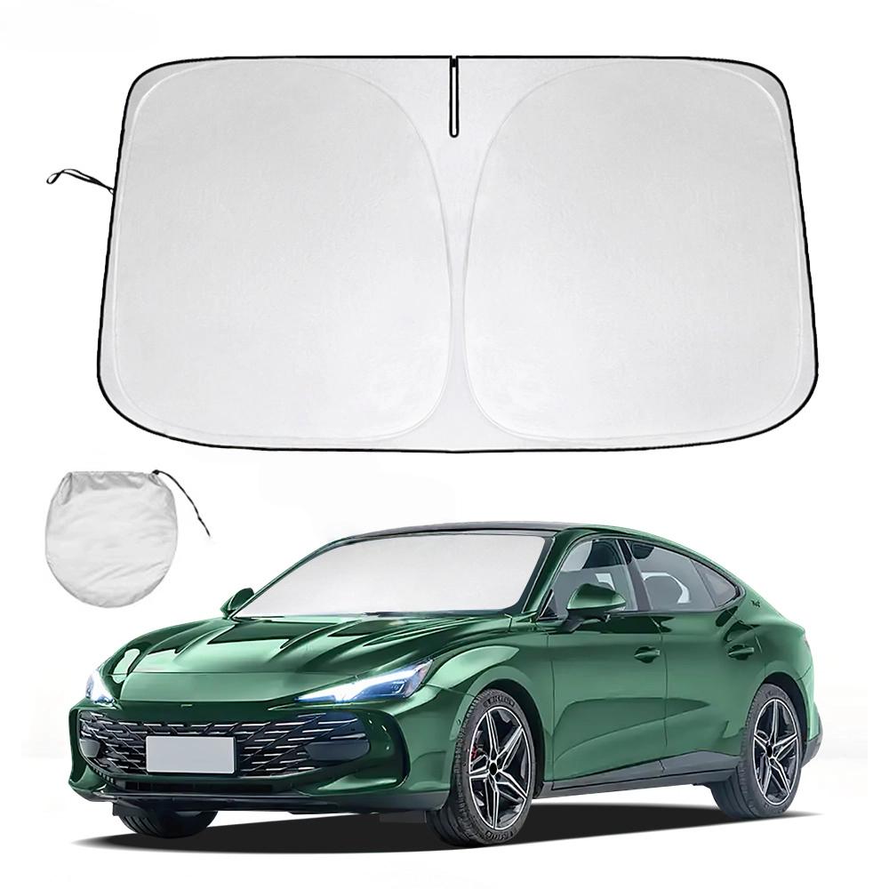 Windshield Sun Shade For MG 7 MG7 2024 Sunshade Sun Visor Protector Foldable Blocks UV Rays Keep Your Car Cooler