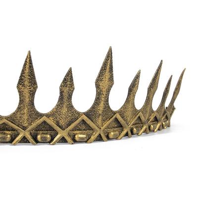 Bar Mitzvah Crown King Crown Korean Style Headband PU Prince Crowns Cosplay Pros Hair Accessories Round Tiaras Hair Jewelry