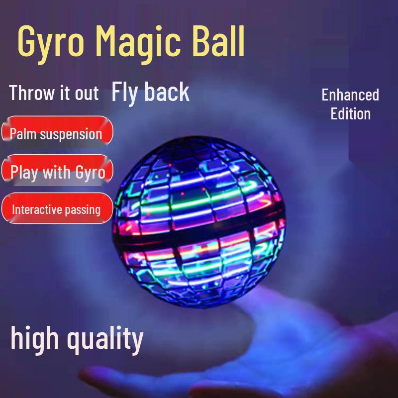 

Flynova Luminous Boomerang Gyroscope: Magic Flying Hover Ball