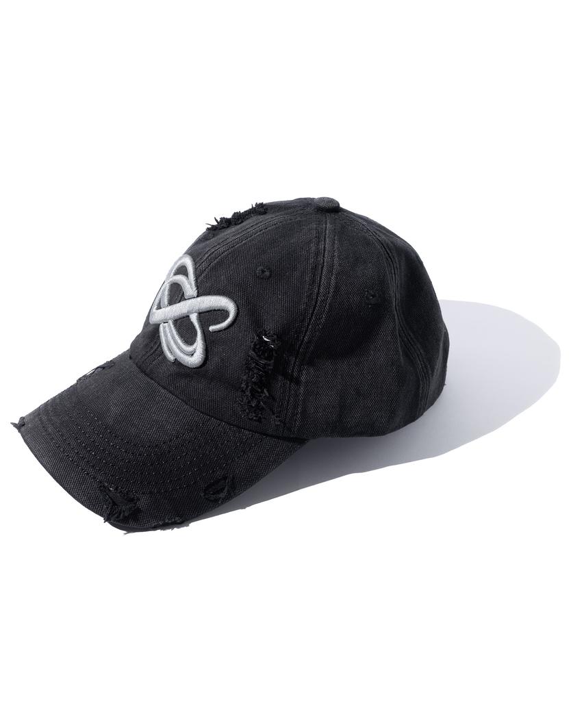 MASSNOUN Unmeasured Washed Dyed Vintage Ball Cap Msiac001-Bk