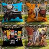 The B-Bad Cartoon G-GuysS Cushion Cover Home & Car Dual-Scene Pillow Cover: Reversible for Premium Comfort