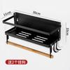 Kitchen Organizer Fridge Shelf Magnetic Holder Paper Towel Holder Metal Shelf Spice Storage Rack Kitchen Accessories Magnet