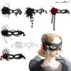 Spider Mask Halloween Bar Christmas Show Makeup Props Prom Ghost Festival Carnival Accessories