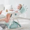 Multifunctional Foldable Baby High Chair for Infants: Convenient Eating and Table Seat