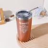 1pc-Stainless Steel Car Cup Water Cup, Gift for Family and Friends, Coffee Cup Insulated Cup, Suitable for Outdoor Driving