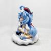 17cm Genshin Impact Anime Game Hu Tao & Ganyu Figure - Kawaii PVC Action Figurine Collection Model Toy Gift - Beautiful Girl Sta