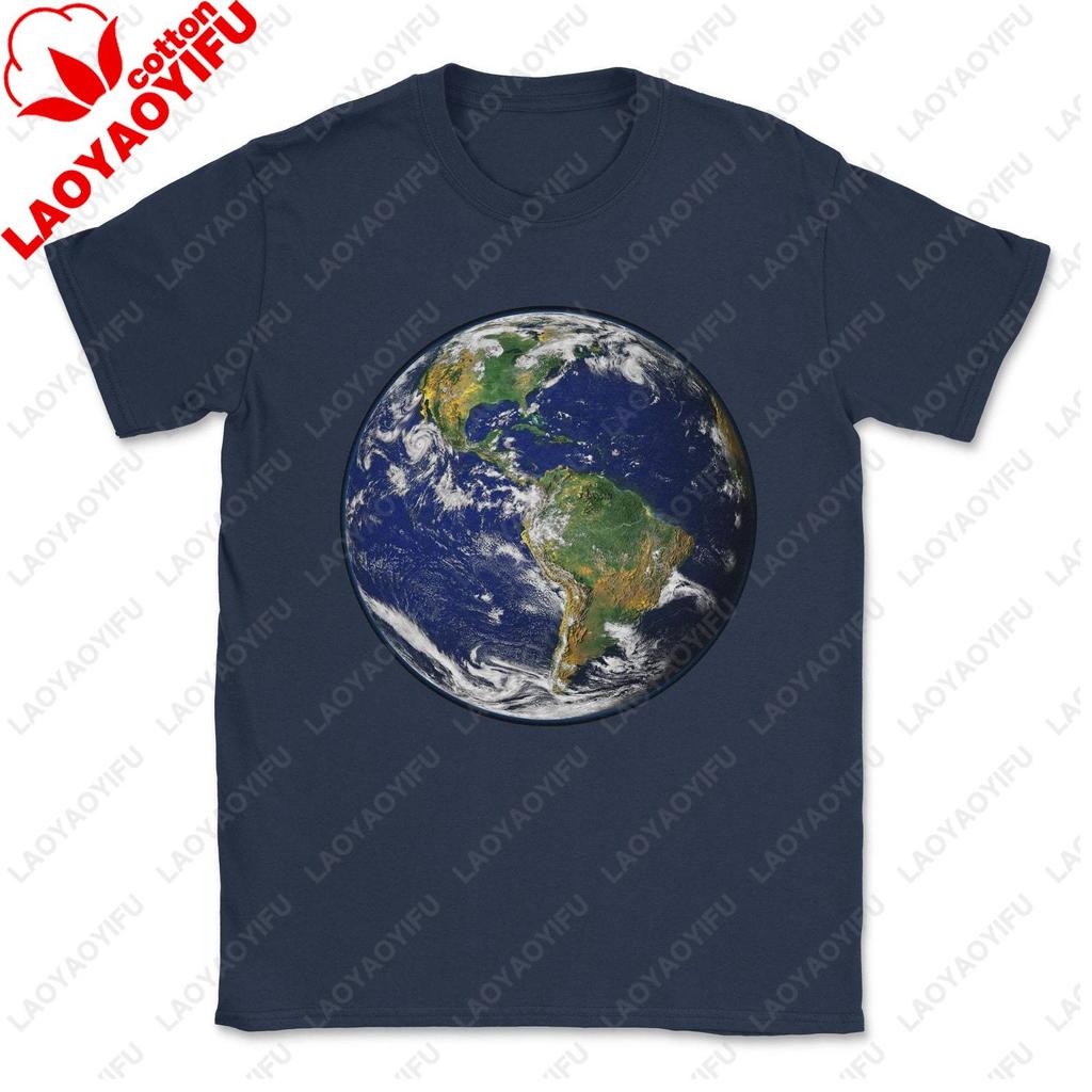 Solar System Planet Graphic Design Printed Unisex TShirt Cotton Short Sleeve Casual Fashion Loose Unisex Unisex Streetwear Y2K Tees