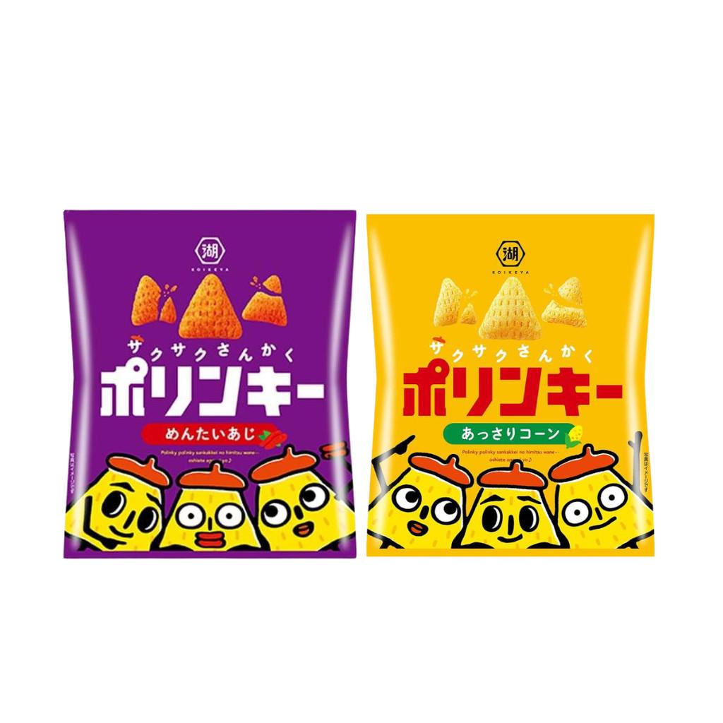 

Japan KOIKEYA Polinky (Mentaiko Flavor / Light Corn) 55g Light Corn