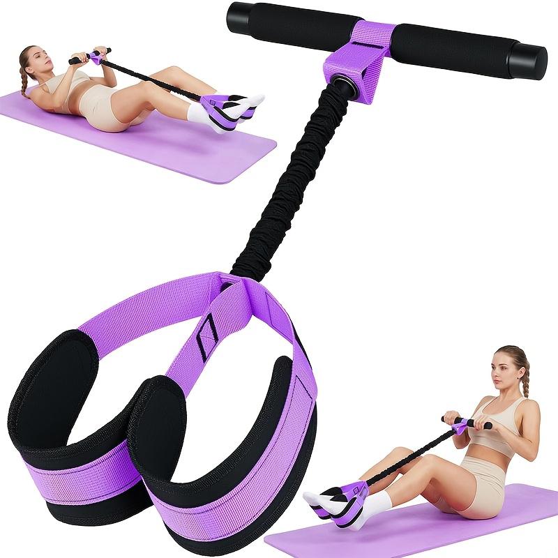 Upgraded Soft Foot Pedal Multi-Functional Resistance Band Suitable for Sit-Ups and Full-Body Home Gym Training Core/Abdominal Muscle Exercises
