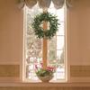 Christmas Olive Wreath, Olive Fruit Wreath Decoration, Door Wall Hanging Decoration, Fake Flowers