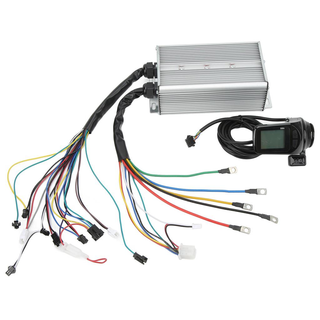 36V 48V 1500W Brushless Controller Kit Electric Bicycle Scooter Brushless Controller with LCD Display