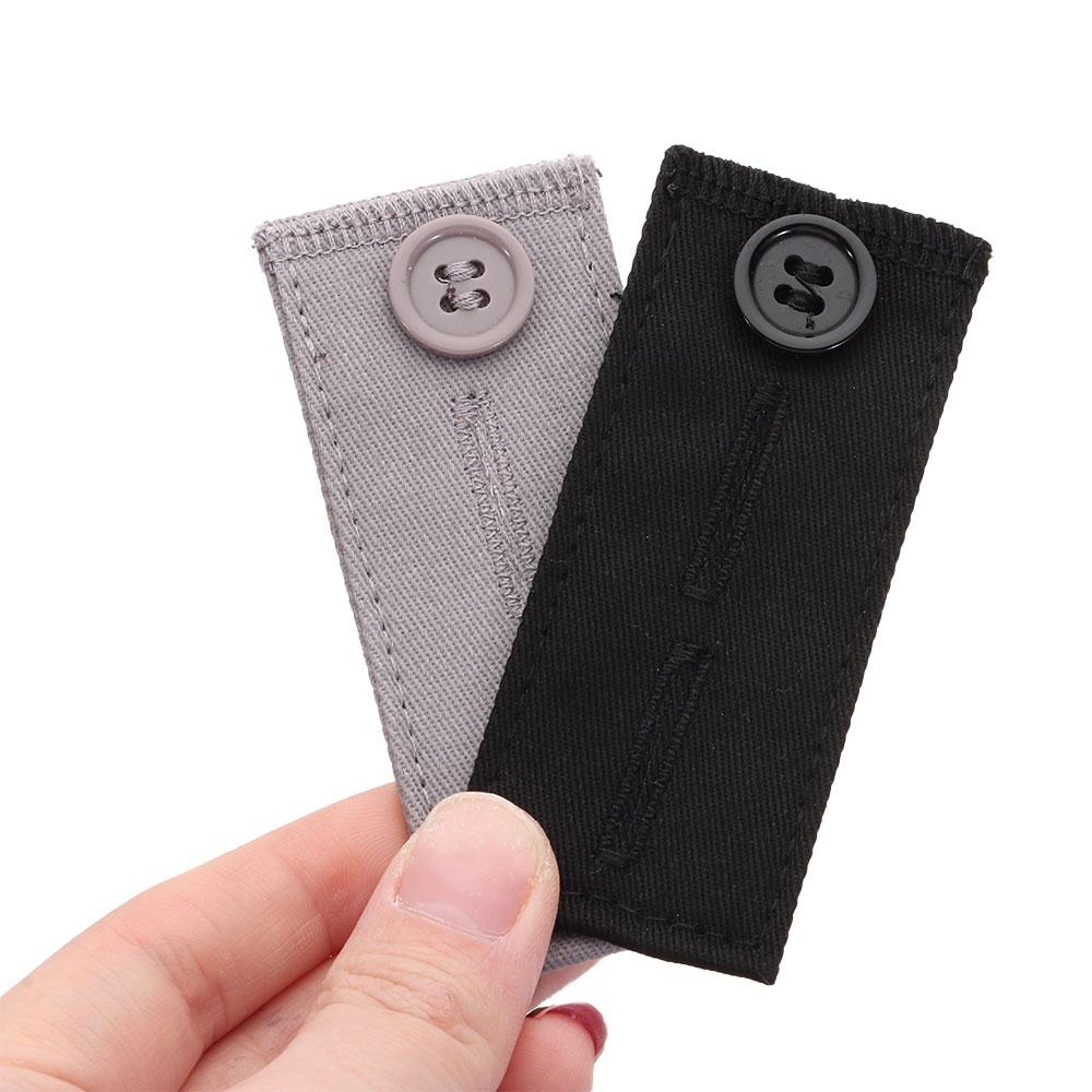 Unisex Tight Maternity Trousers Hooks Button Waist Extenders Pant Extender Belt Waist Band