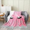 Eyelash Blanket Flannel Digital Print Blanket Warm Lunch Break Blanket Gift Blanket