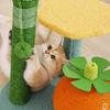HOOPET Flower Cat Tree Multi-Level Cat Tower with Sisal Scratching Posts Indoor Cats Condo Cat Scratching Pillar Cat Tunnel