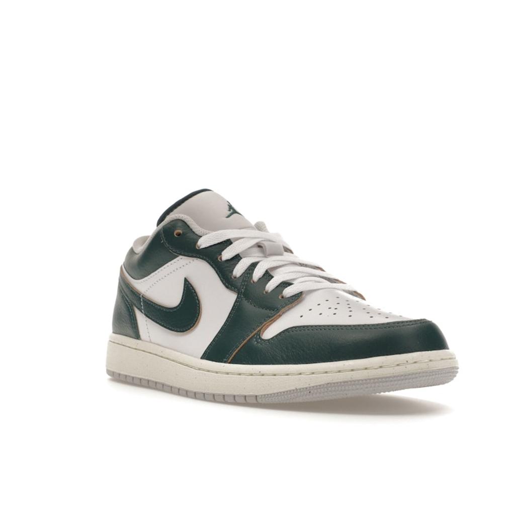 Air Jordan 1 Low SE окисленные зеленые мужские кроссовки белый парус FQ7687-300