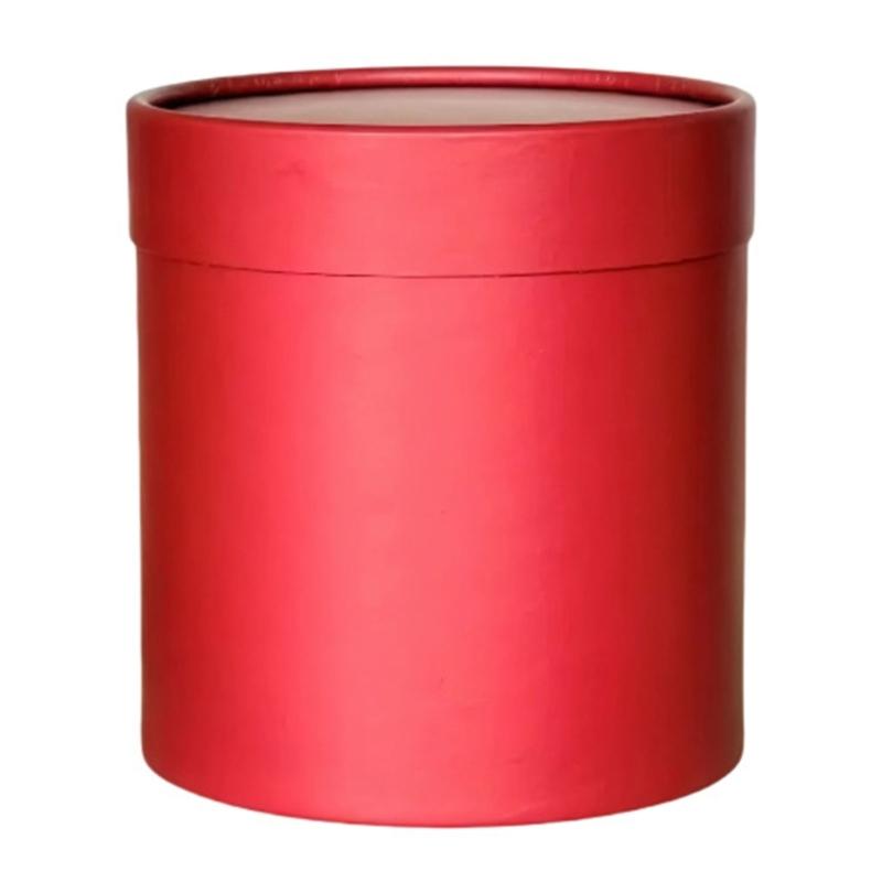 Round Flower Bucket For Home Decoration And Gift Packaging Creative Floral Arrangement Decorative Jar Holiday Gift