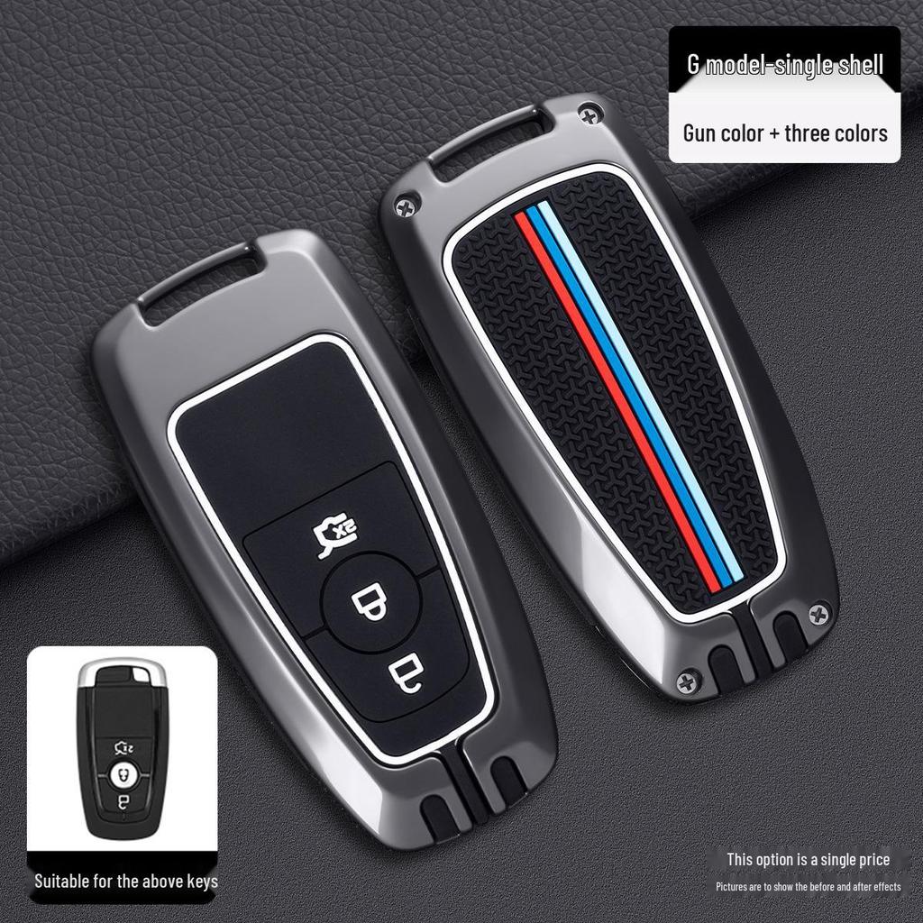 Compatible Key Case Shell for Ford: Mondeo, Focus, Edge, Escort, Equator, Explorer, Mustang, EcoSport