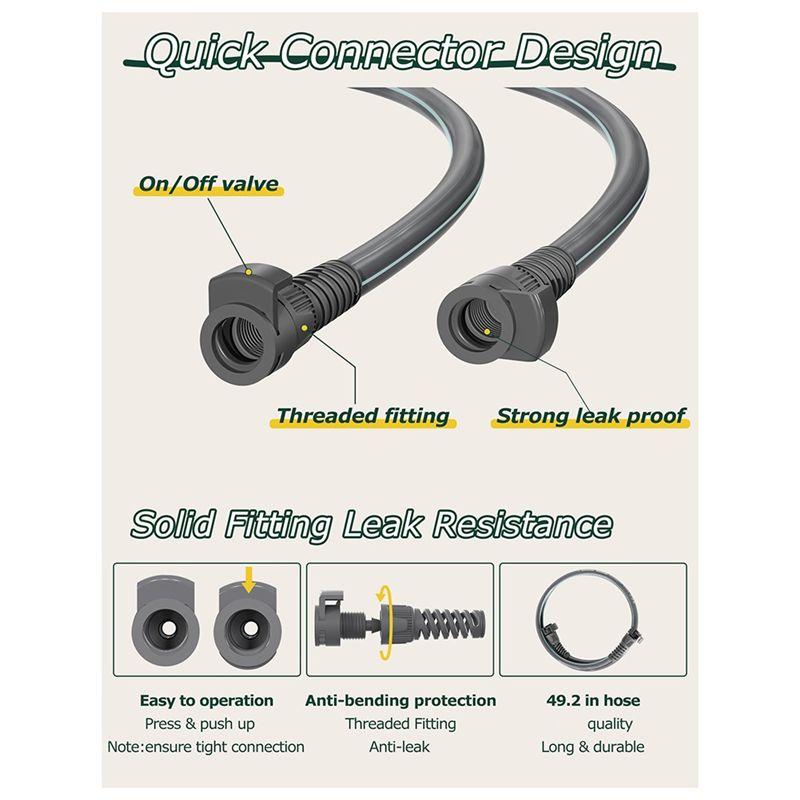 Good-1.35 Gallon/5L Battery Powered Sprayer Electric Sprayers With Adjustable Nozzle In Lawn And Garden Sprayer