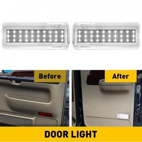 Full LED Door Entry Light For Courtesy 99-07 Ford F250 F350 F450 Superduty
